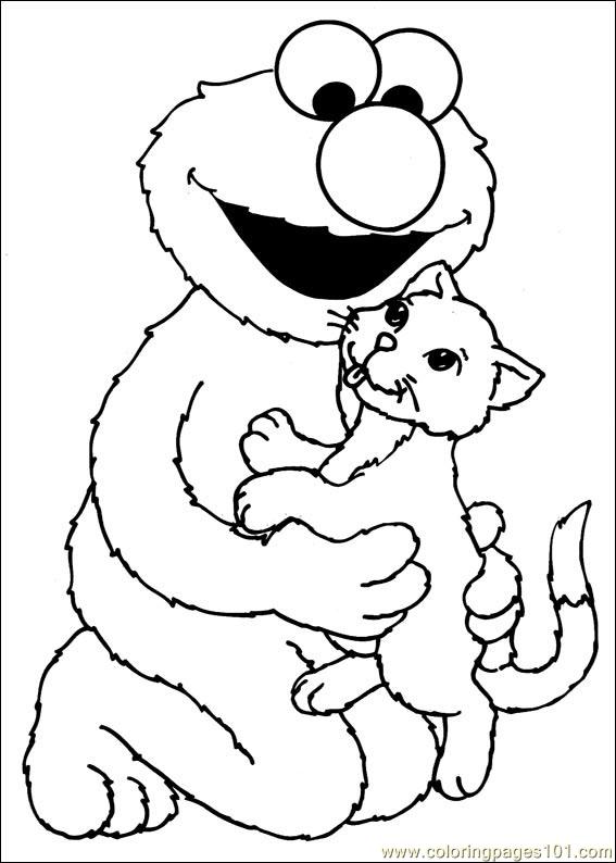 Sesame Street Coloring Pages 567x794 Sesame Street Coloring Pages