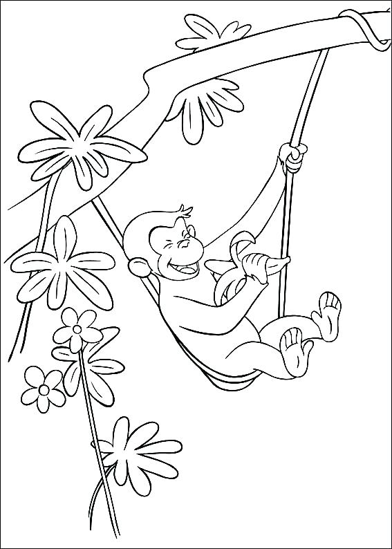 567x794 George Coloring Pages Curious Coloring Pages Draw Coloring Pages