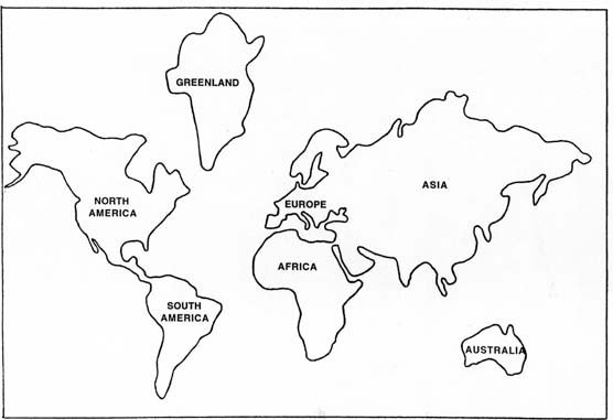 Best Photos Of Print Out Continent Templates 556x381 Best Photos Of Print Out Continent Templates