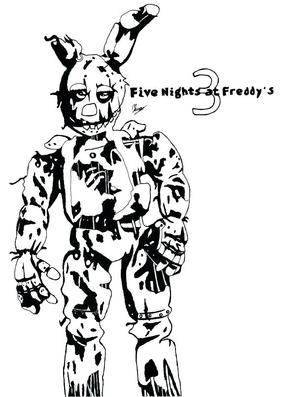 570x806 Coloring Pages For Five Nights At Freddys Five Nights At Coloring