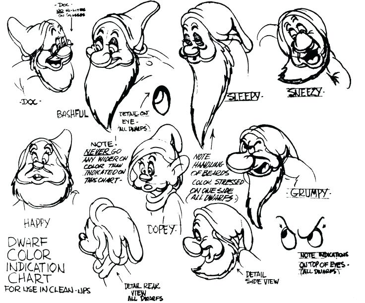 Inspiring 7 Dwarfs Coloring Pages Snow White Coloring Pages 736x612 Inspiring 7 Dwarfs Coloring Pages Snow White Coloring Pages