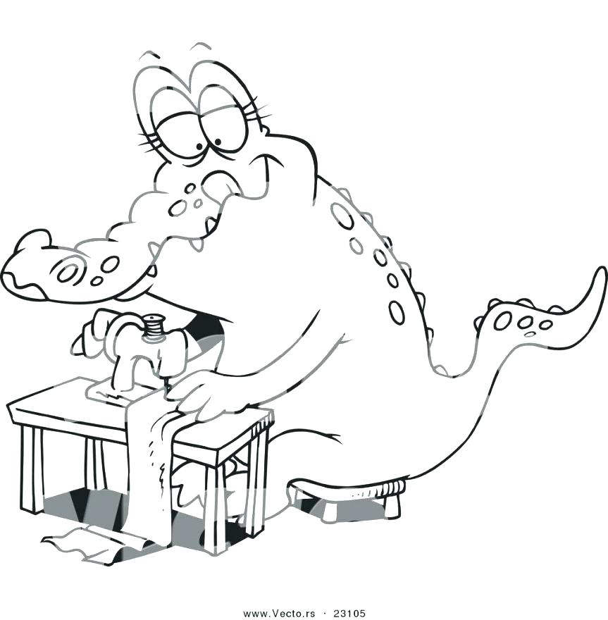 863x880 Alligator Coloring Pages Alligator Coloring Page Alligator