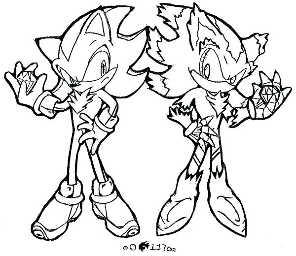 600x520 Terrific Carnage Coloring Pages Shadow The Hedgehog Coloring Page