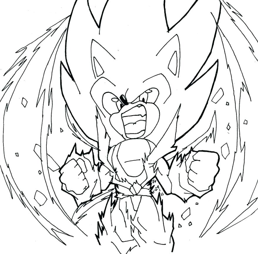 878x865 Sonic Coloring Pages Shadow Sonic Coloring Pages Sonic Coloring