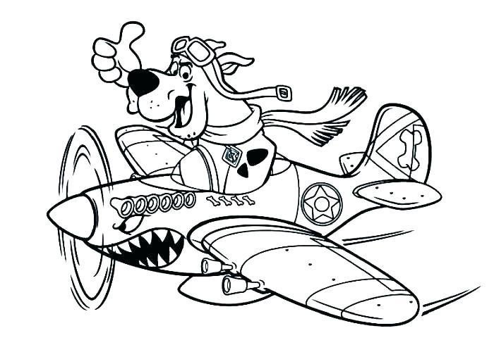 700x500 Shaggy Scooby Doo Coloring Pages And Sheets Of Also As A Pilot