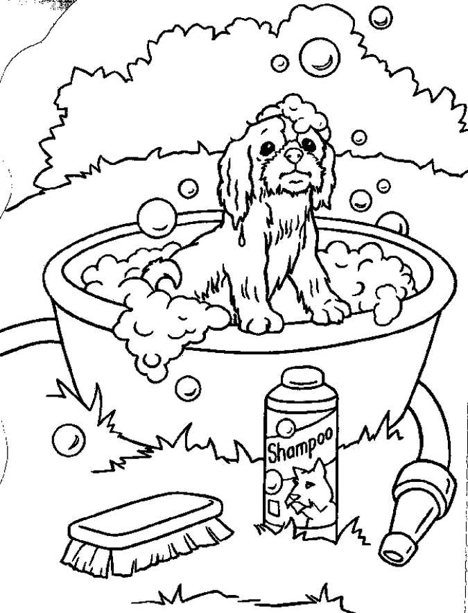 675x884 Puppy Coloring Pages 2