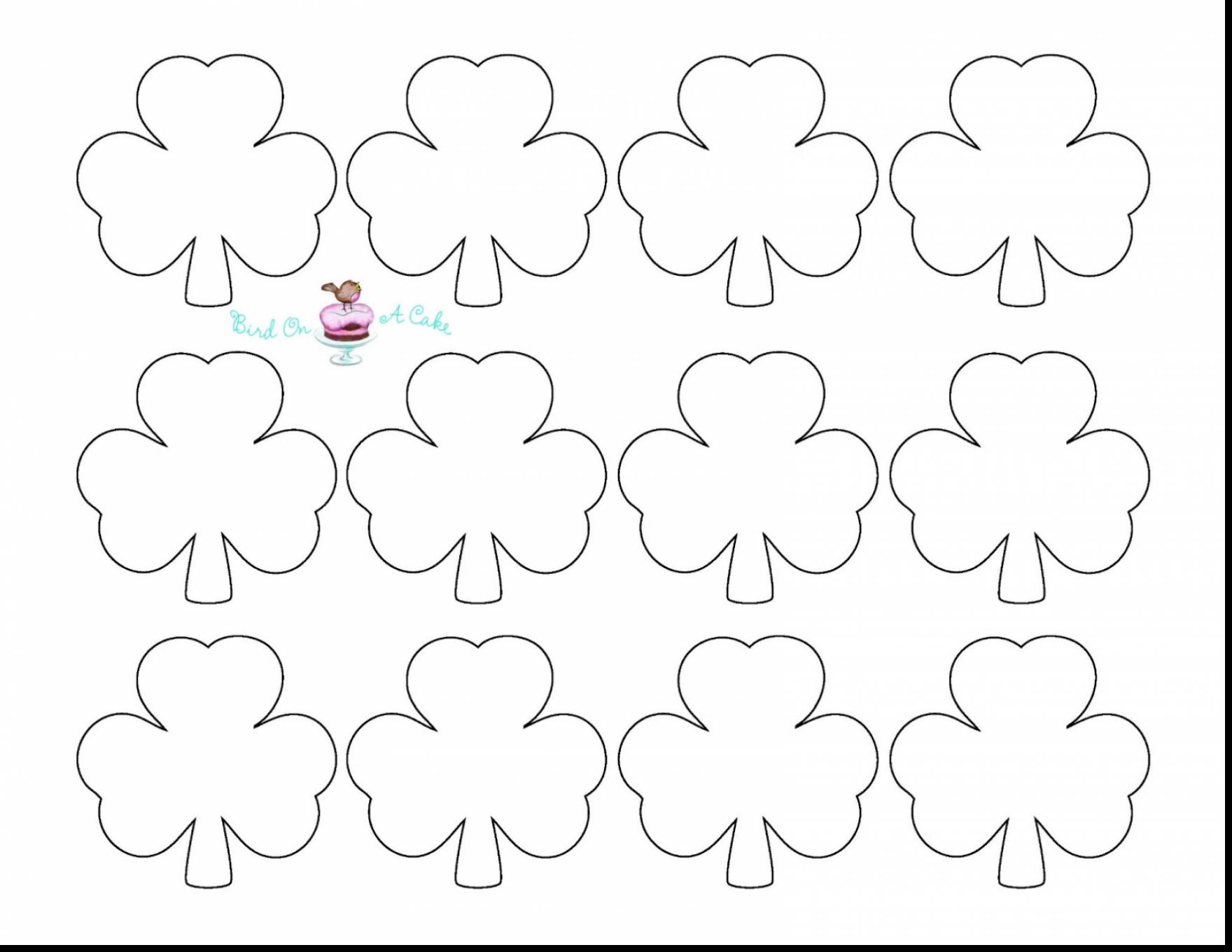 1760x1360 Shamrock Coloring Page New Remarkable Dancing Shamrock Coloring