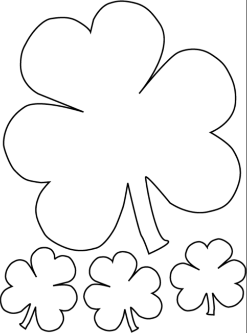 483x652 Shamrock Coloring Page Amp Coloring Book
