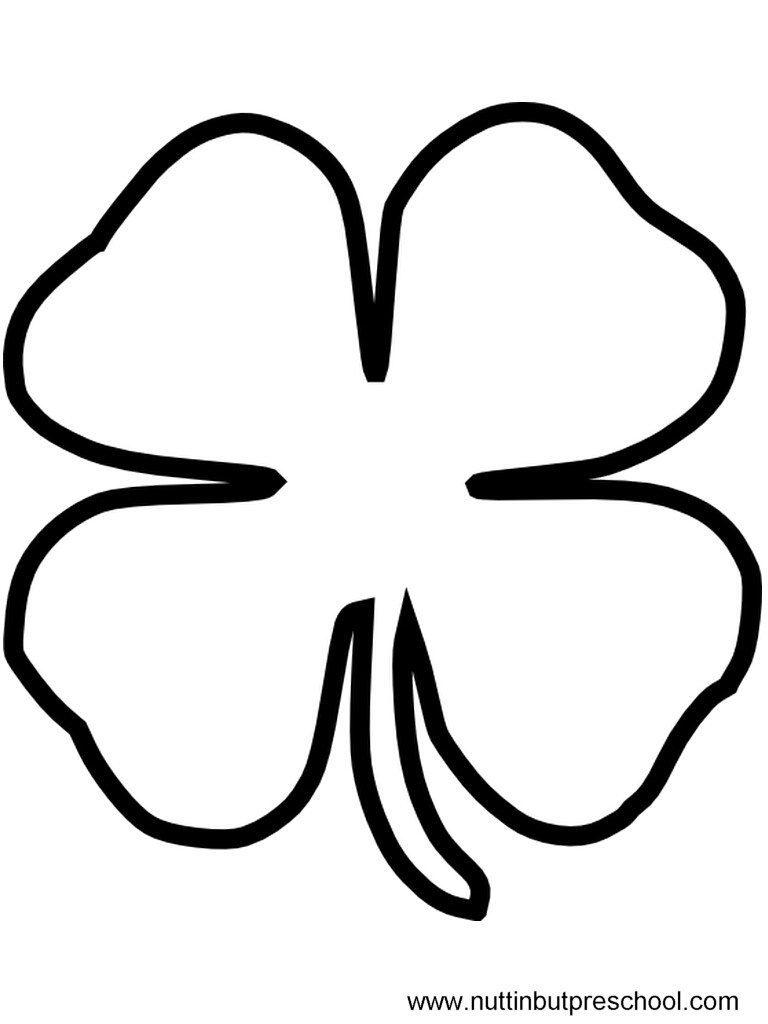 768x1024 Shamrock Coloring Page 27708 Scott Fay Shamrock Coloring Page
