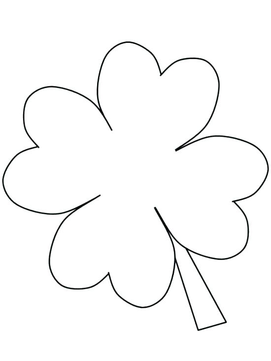 Free St Day Shamrocks Clip Art Images Internet Shamrock Coloring 550x733 Free St Day Shamrocks Clip Art Images Internet Shamrock Coloring