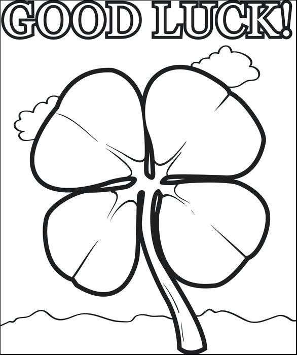 Shamrock Coloring Three Childrens Shamrock Coloring Pictures 586x700 Shamrock Coloring Three Childrens Shamrock Coloring Pictures