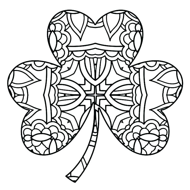 Shamrocks Coloring Pages Shamrocks Coloring Pages Shamrock Outline 728x728 Shamrocks Coloring Pages Shamrocks Coloring Pages Shamrock Outline