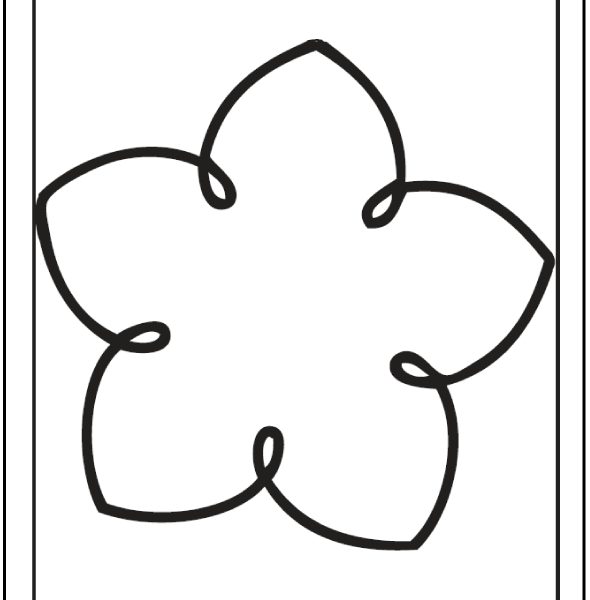 Flower Shapes To Color Shape Coloring Pages Customize And Print 590x600 Flower Shapes To Color Shape Coloring Pages Customize And Print