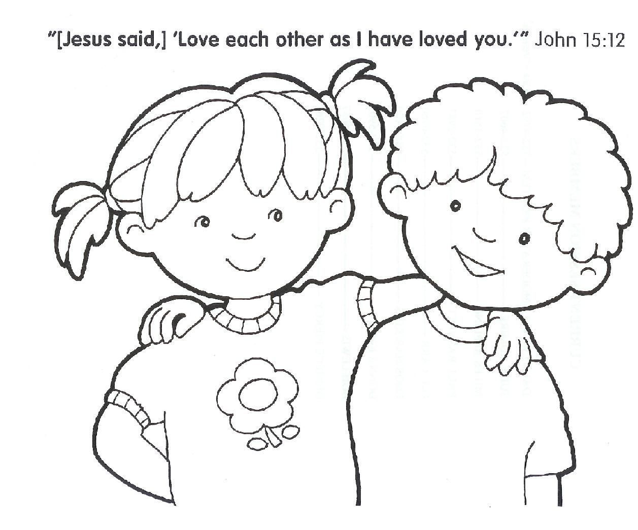 1257x1045 Sharing Coloring Page Pages Jesus Arilitv Sharing Coloring Sharing