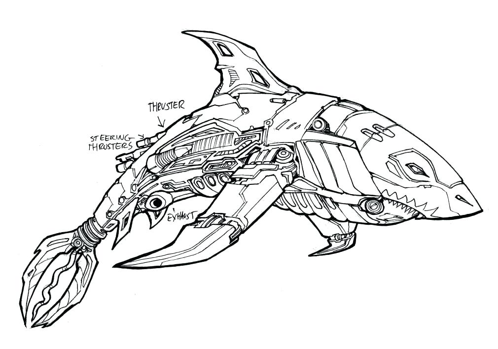 Robot Coloring Pages Robot Shark Coloring Page Kids Drawing 1010x708 Robot Coloring Pages Robot Shark Coloring Page Kids Drawing