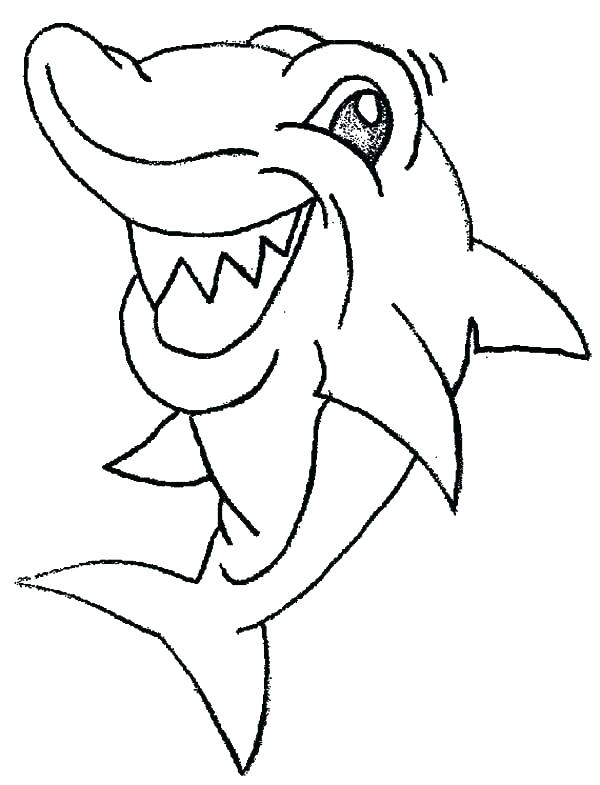 600x785 Shark Colouring Pages To Print Shark Coloring Pages Great White