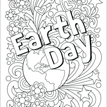 365x365 Sharpie Coloring Pages Earth Day Coloring Page Sharpie Colouring