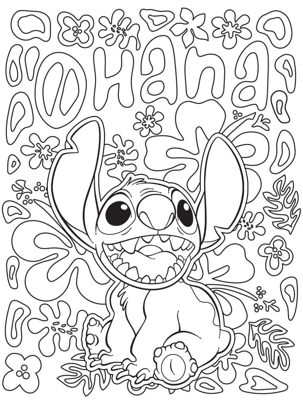 1000x1333 Celebrate National Coloring Book Day With Disney Style, Lilo