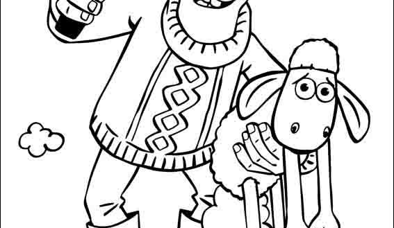 567x329 Shaun The Sheep Coloring Pages On Book Info