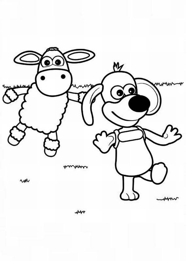600x841 Timmy Wander Around In Shaun The Sheep Coloring Page Color Luna