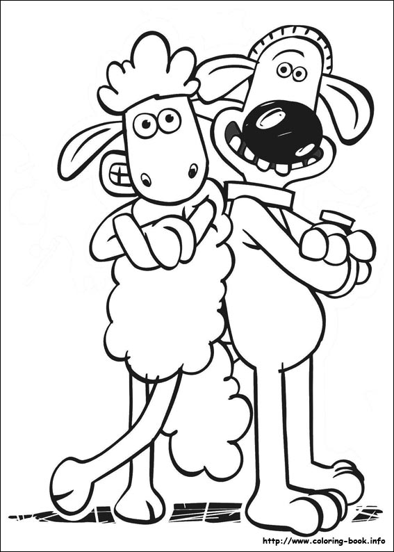 567x794 Shaun The Sheep Coloring Pages Printable Shaun The Sheep Coloring