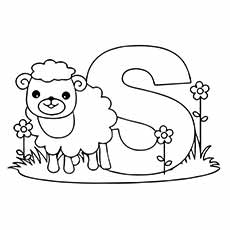 230x230 Sheep Coloring Pages Preschool