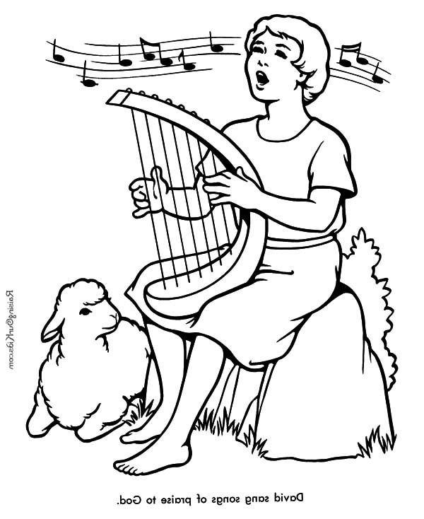 600x734 David The Shepherd Boy, David The Shepherd Boy Sing A Song