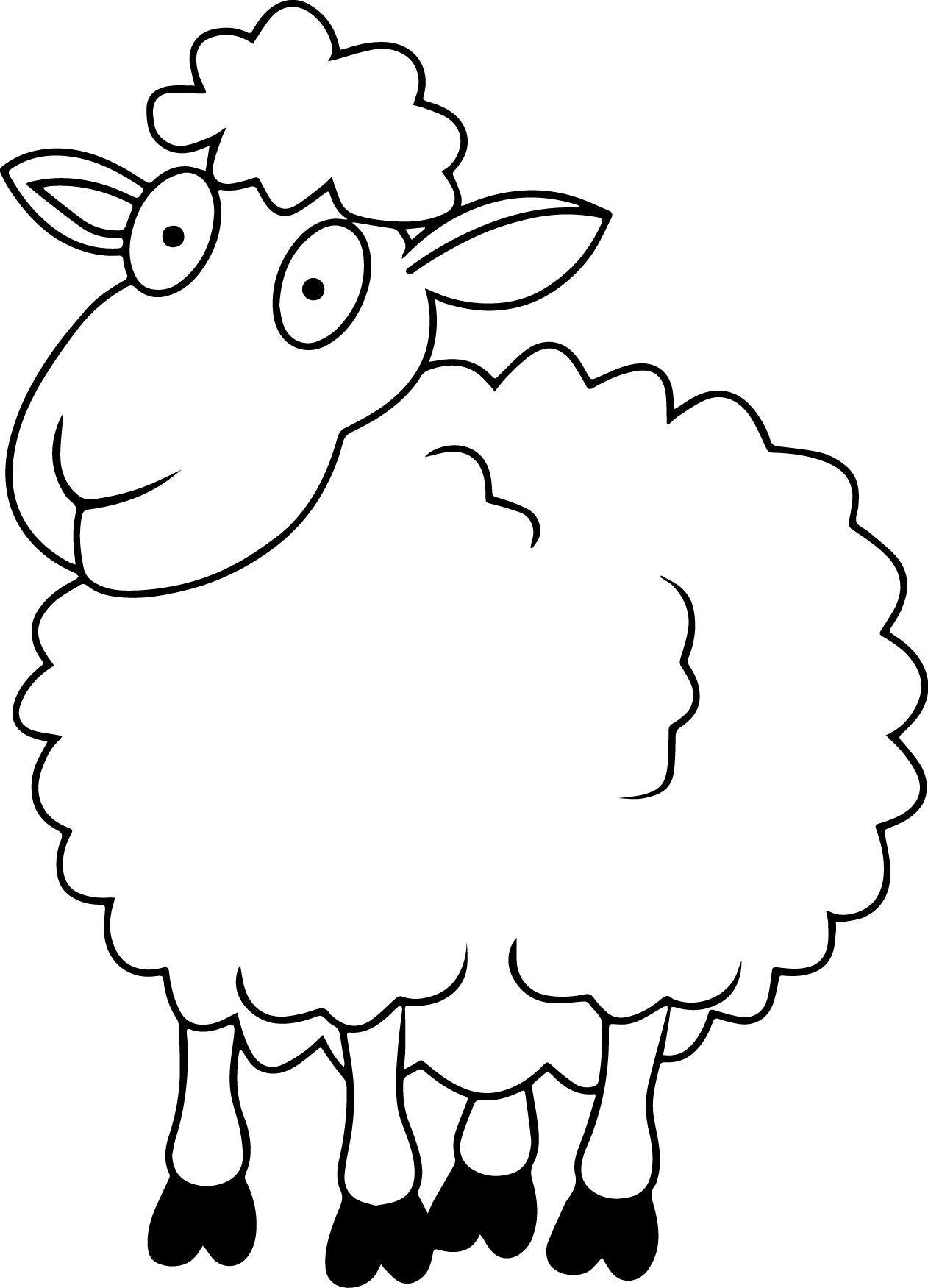 1262x1751 Proven Sheep Coloring Pages To Print