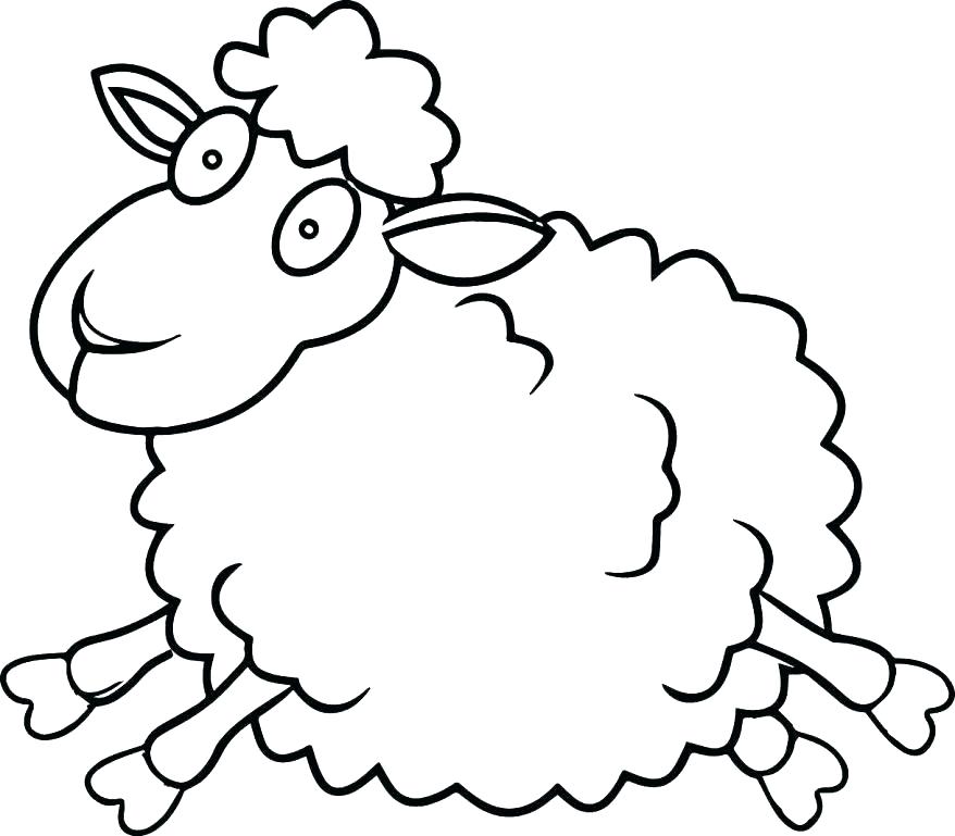 878x769 Sheep Coloring Pages Lost Sheep Coloring Page Coloring Pages Good