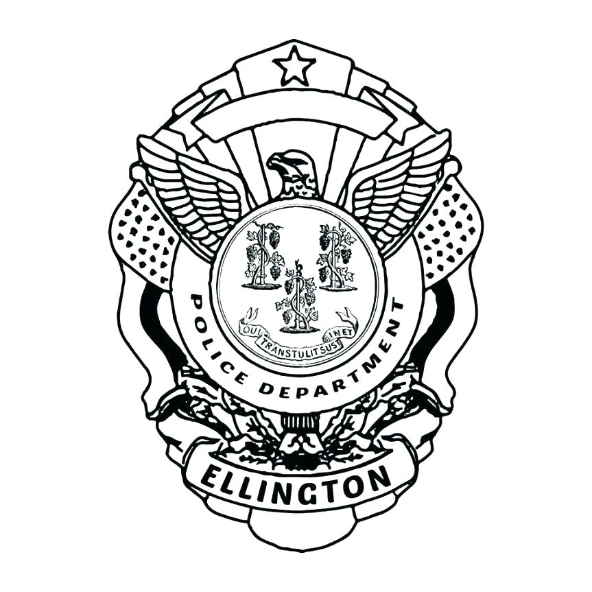 863x863 Printable Police Badge Police Logo In Format Download Free Vector