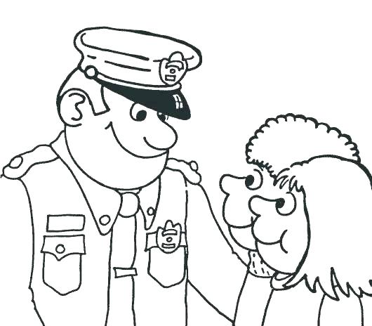 530x464 Police Badge Coloring Page Unsurpassed Printable Police Badges Paw