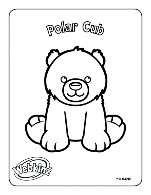 300x388 Coloring Pages Wkn Webkinz Newz