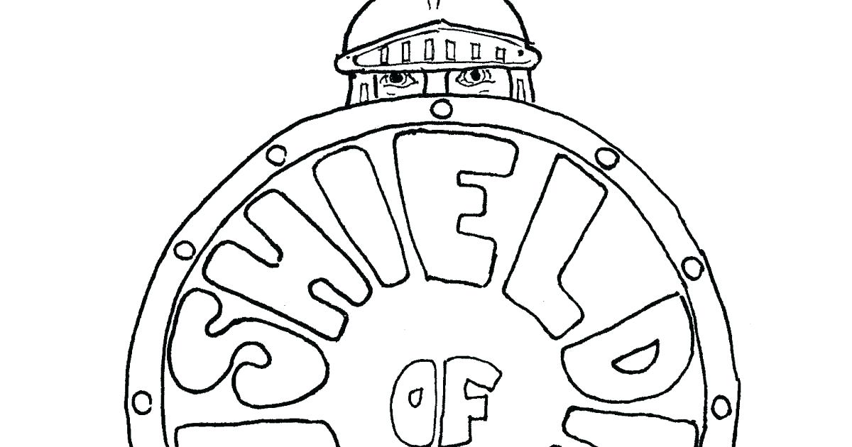 1200x630 Shield Coloring Page Lovely Shield Of Faith Coloring Page