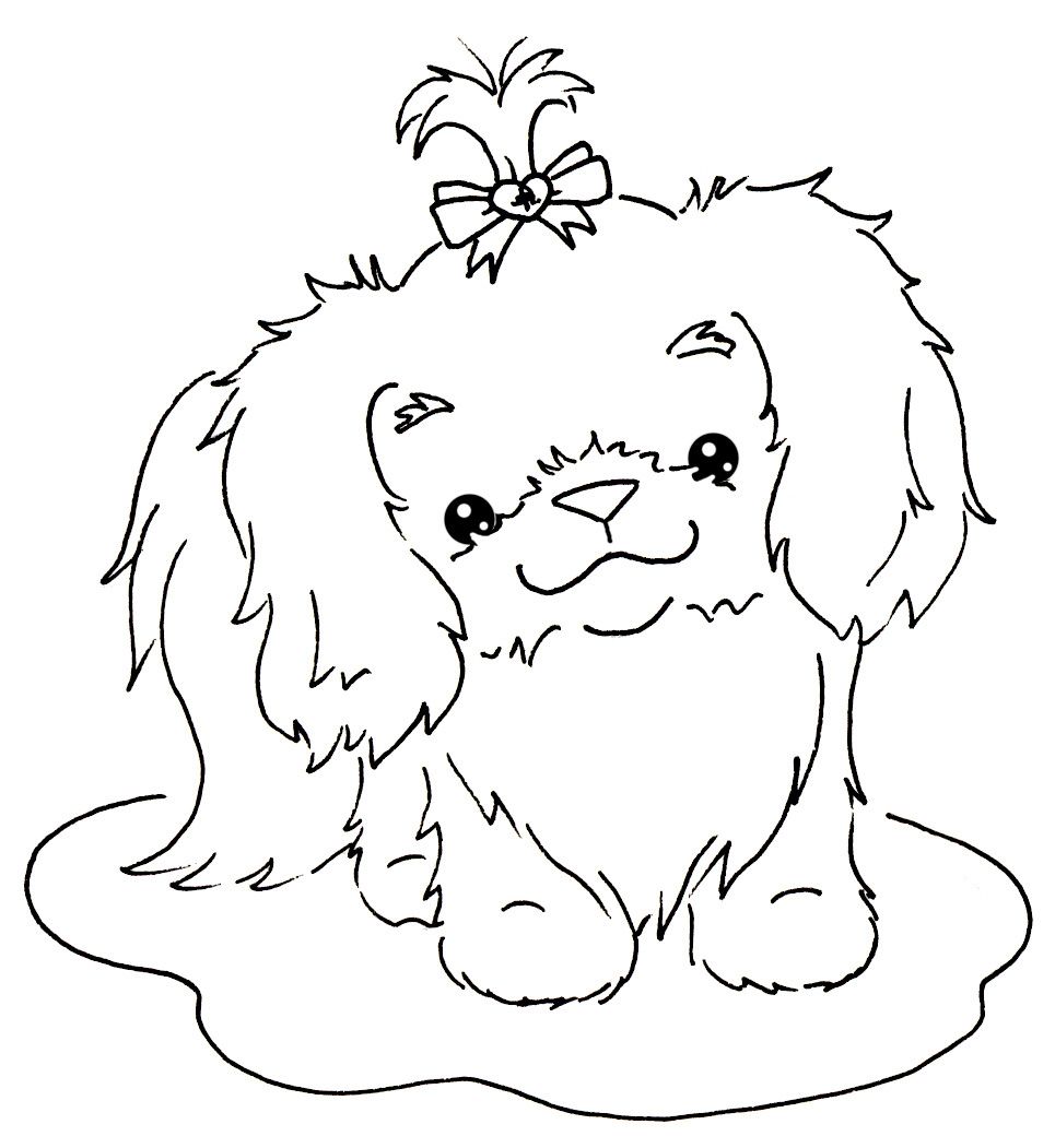 Cute Shih Tzu Coloring Pages Dinsdag 5 Oktober 2010 Wood 965x1051 Cute Shih Tzu Coloring Pages Dinsdag 5 Oktober 2010 Wood