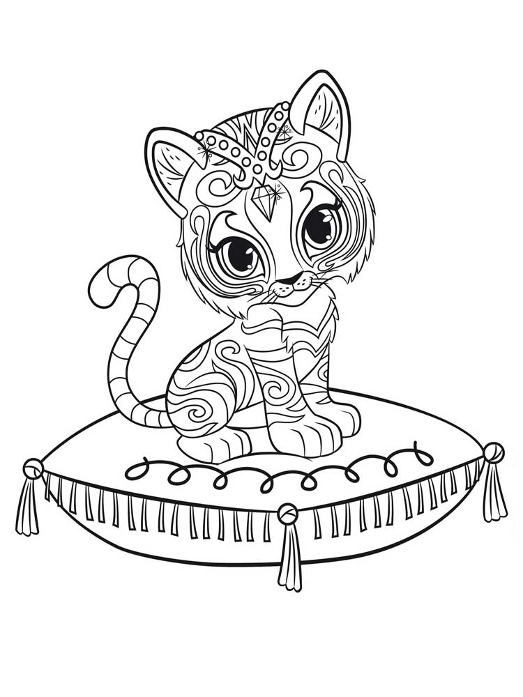 750x1000 Shimmer And Shine Coloring Pages. Free Printable Shimmer And Shine