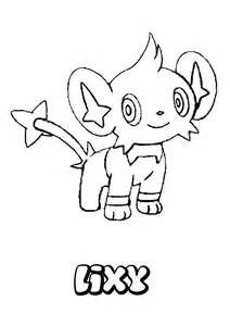 Shinx Coloring Pages