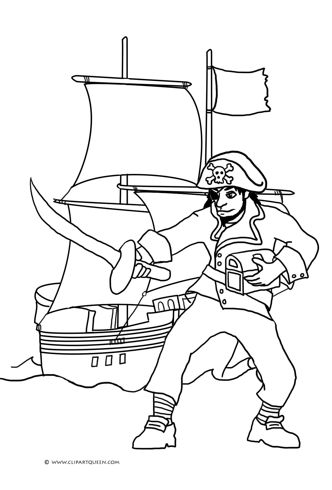 Pirate Coloring Pages 1081x1594 Pirate Coloring Pages