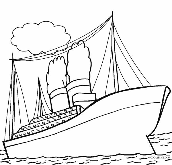 Printable Titanic Coloring Pages For Kids Cool2bkids 600x574 Printable Titanic Coloring Pages For Kids Cool2bkids