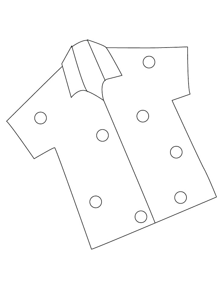 738x954 Shirt Clipart Coloring Page Pencil And In Color Shirt Clipart