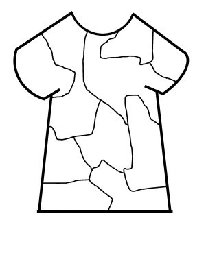 300x388 Camouflage T Shirt Pattern And Coloring Page Sandhilldreams