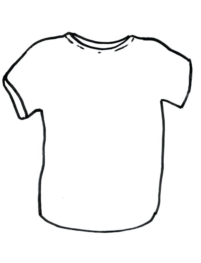 671x877 Tshirt Coloring Page Kids Tee Shirts From Coloring Pages Tutorial
