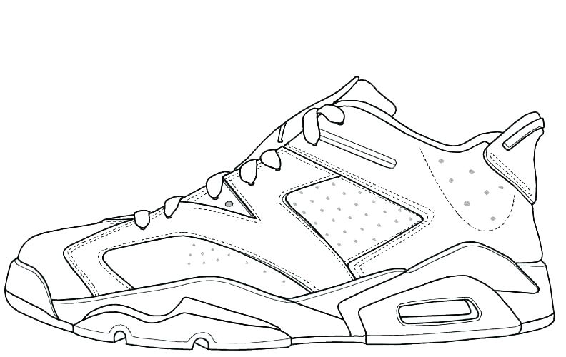 792x500 Jordan Coloring Page Shoe Colori Page Retro Sheets Shoe Color Page