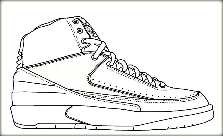 Shoe Coloring Page at GetColorings.com | Free printable colorings pages ...