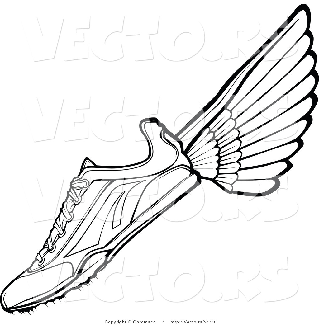 1024x1044 Awesome Running Shoes Coloring Pages Shoe Drawing At Getdrawings