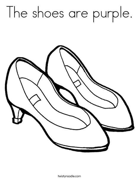 468x605 Shoe Print Colouring Pages, Shoe Coloring Page