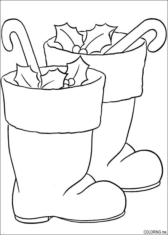 567x794 Shoe Print Coloring Page