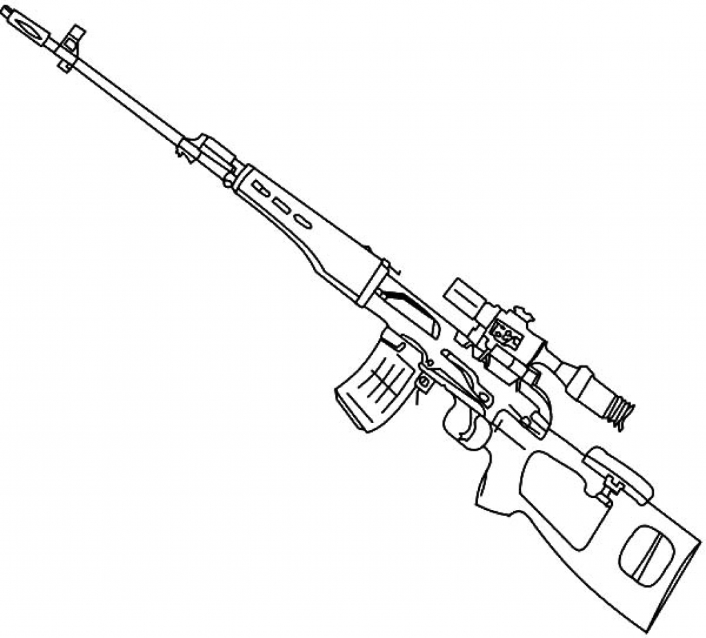 Gun Coloring Pages 1024x926 Gun Coloring Pages