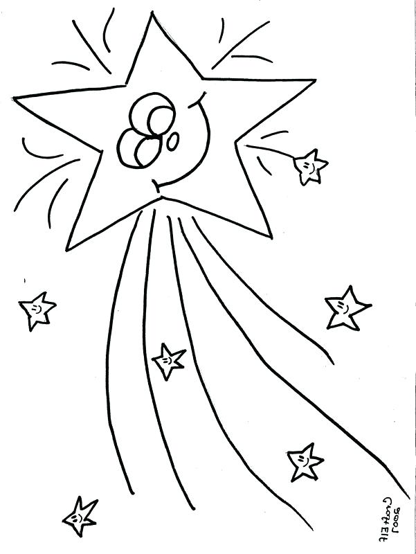 Shooting Star Coloring Page Pages Colouring Coloring Collection 601x800 Shooting Star Coloring Page Pages Colouring Coloring Collection