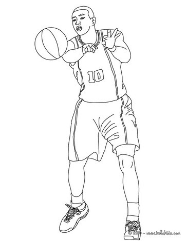 Basketball Jump Shot Coloring Pages 364x470 Basketball Jump Shot Coloring Pages