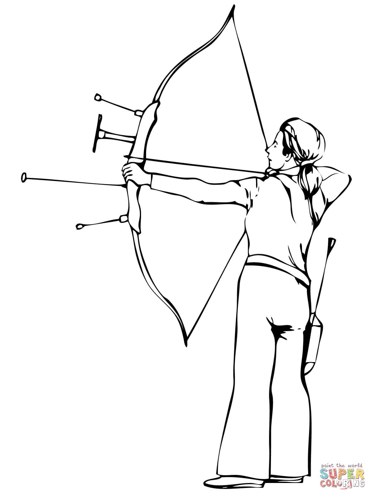 Bow Coloring Pages Awesome Shooting Recurve Bow Coloring Page 1200x1600 Bow Coloring Pages Awesome Shooting Recurve Bow Coloring Page